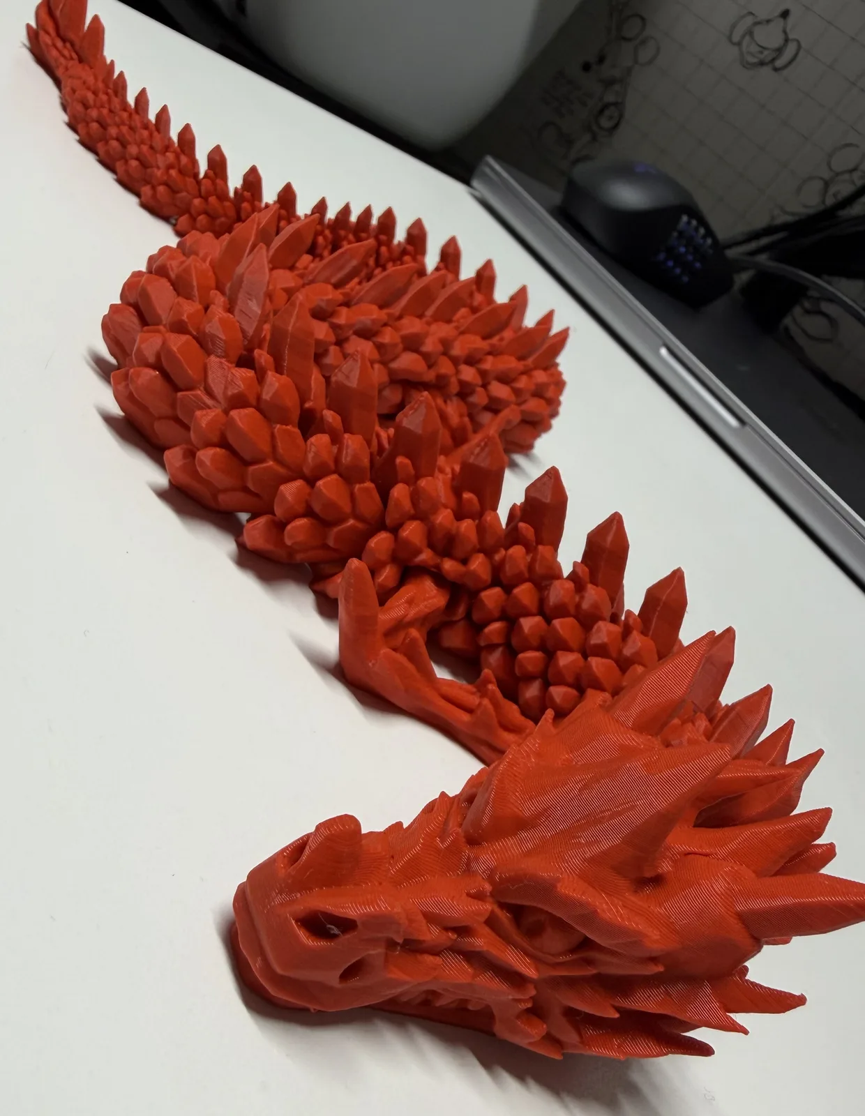 Flexi Dragon — Red