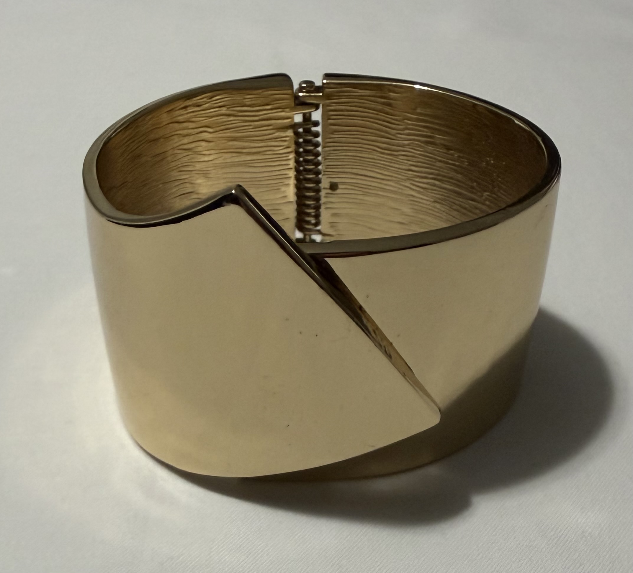 Geometric Gold-Tone Cuff